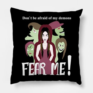 Fear me! Pillow