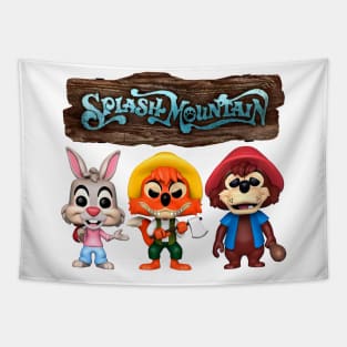 Animal Mountain Action Figure Tapestry