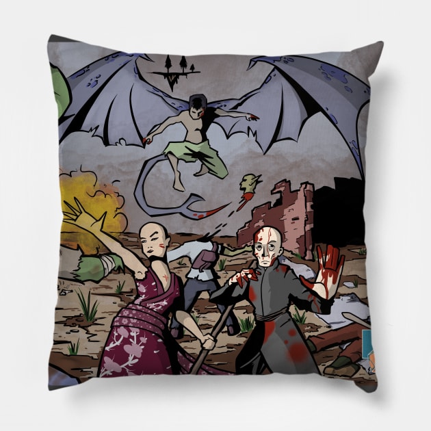 Rika's Trio Pillow by Misdirected Awesome Games