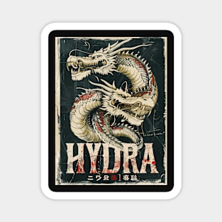 Vintage Japanese hydra Magnet