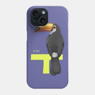 T is for Toucan Phone Case