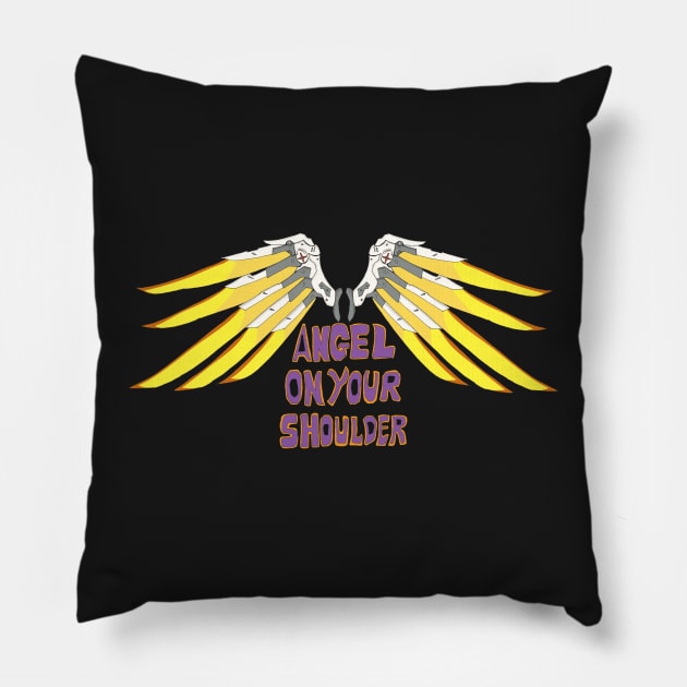 Angel Wings Pillow by FilMate