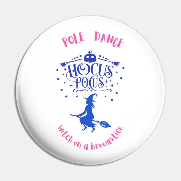 Pole dance Halloween Pin by Greenmillion