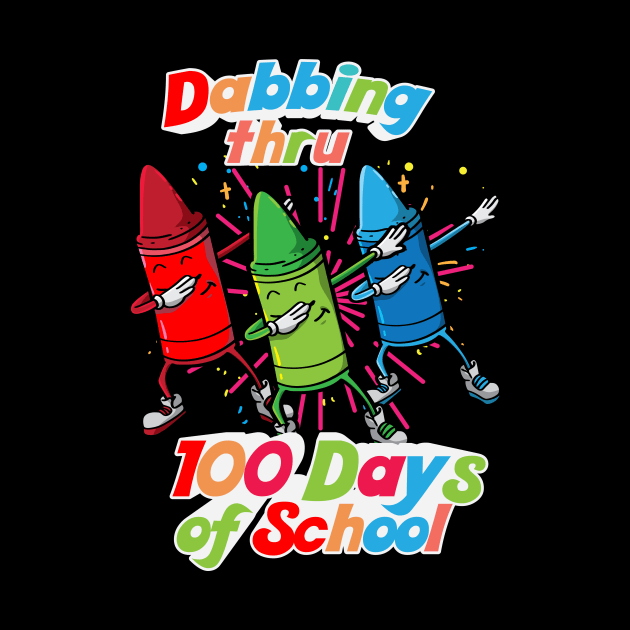 100 Days of School Dabbing by KAWAIITEE