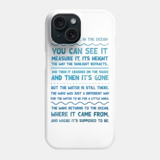 The Good Place - Picture a Wave Phone Case