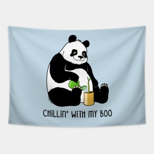 Panda's Boo Tapestry