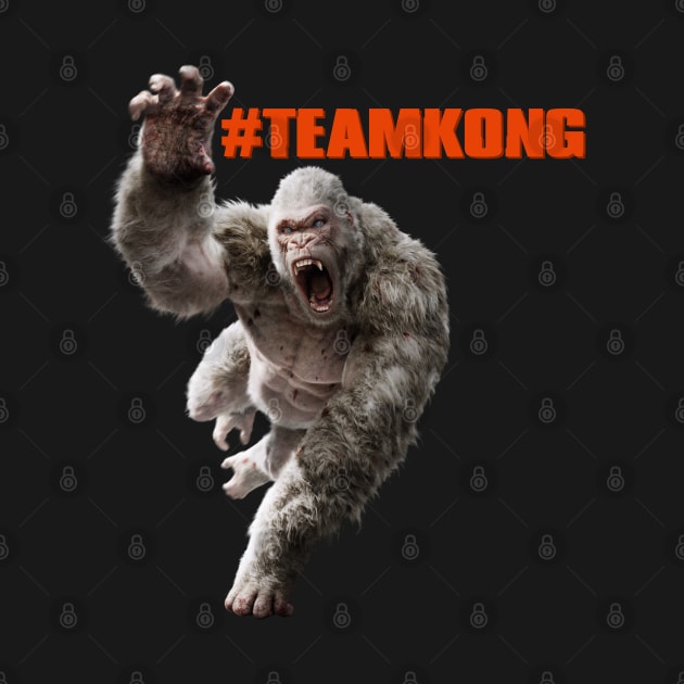 Godzilla vs Kong - Official Team Kong Neon by Pannolinno