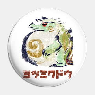 Monster Hunter Rise Tetranadon Kanji Icon Pin