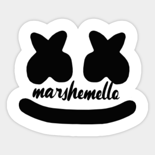 Marshmello Stickers Teepublic