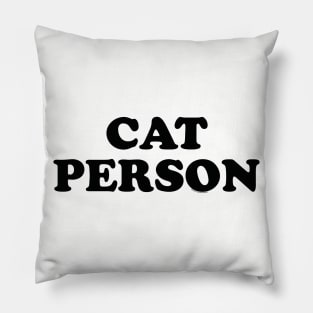 CAT PERSON Pillow