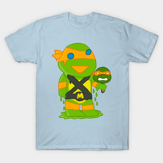 Teenage Mutant Ninja Turtles Classic Turtles Men's Cotton Slim Short-Sleeve T-Shirt - Special Order