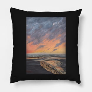 sundown, Ona Beach Pillow