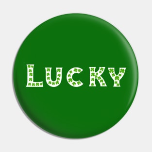 St. Patrick's day lucky Pin