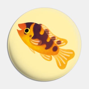 Bumblebee cichlid Pin