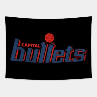 Capital Bullets Basketball Team Tapestry