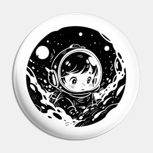 Astro Chibi Pin