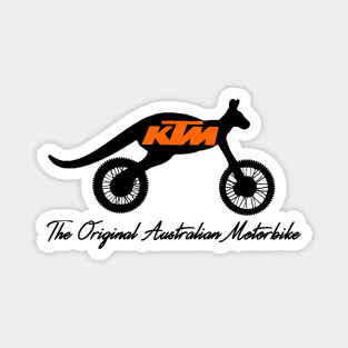 KTM Kangaroo Motorcycle Magnet