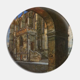 Eton College Chapel by Anna Alma-Tadema Pin