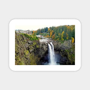 Snoqualmie Falls in Autumn 2 Magnet