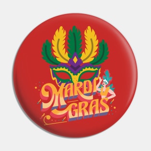 MARDI GRAS FESTIVAL Pin