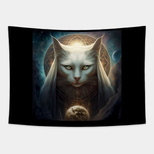 Cosmic Powers of the Cat, God of the Universe Tapestry