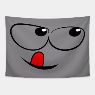 Shoppers Daddy Funny Face Cartoon Tapestry