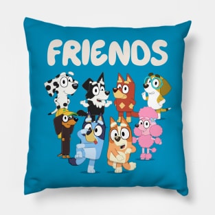 FRIENDS DOGS Pillow