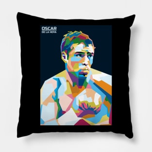 Abstract Oscar Boxing in WPAP Pillow