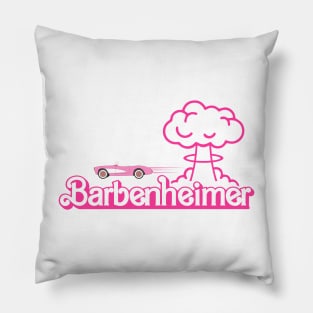 Barbenheimer Barbie Oppenheimer fanmade Pillow