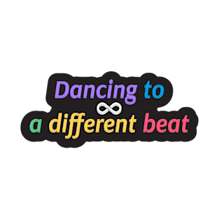 autism dancing to a different beat (5) T-Shirt