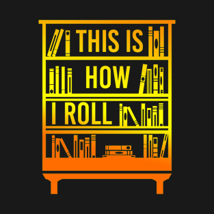 Library Bookworm Reading Books T-Shirt