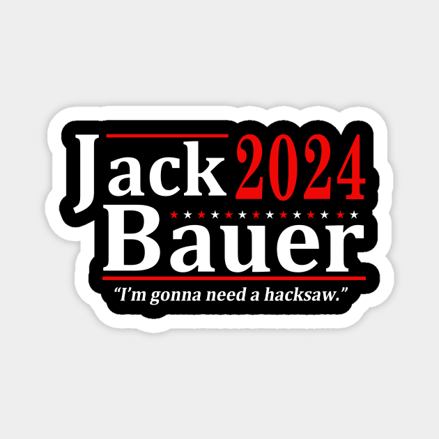 Jack Bauer 2024 Election Magnet by Mendozab Angelob