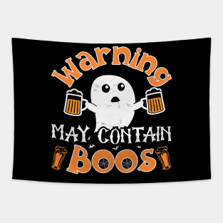 Warning May Contain Boos Tapestry