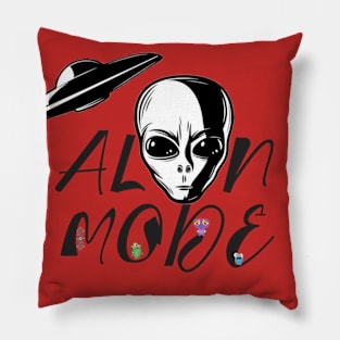 Alien Mode Pillow