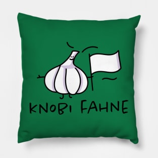 Garlic flag Pillow