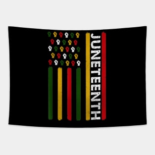 juneteenth flag 2023 Tapestry