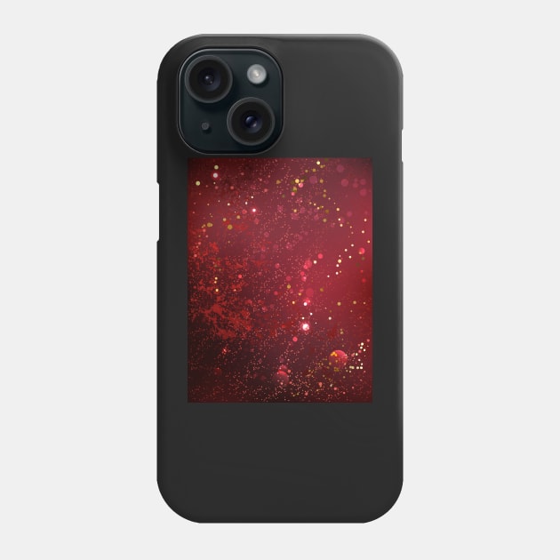 Background color Marsala ( Abstract ) Phone Case by Blackmoon9