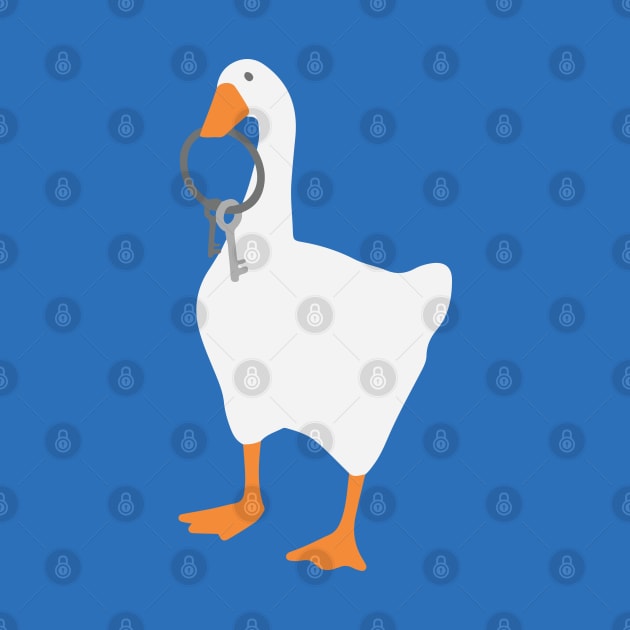 goose with keys by Vicener