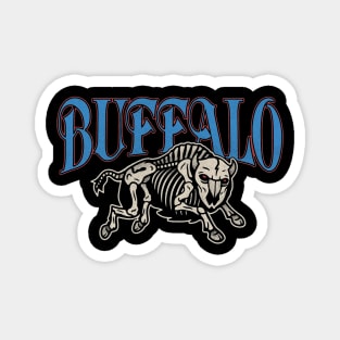 Vintage buffalo Magnet