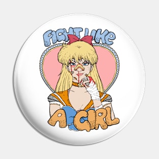 Fight Like Venus Pin