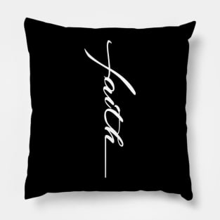 Faith Cross Bible Verse Christian Religious Pillow