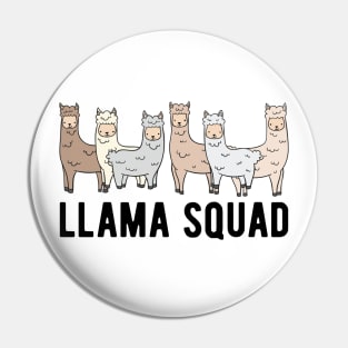 Llama Squad Pin