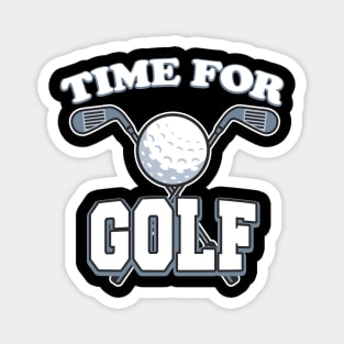 Time for Golf Magnet