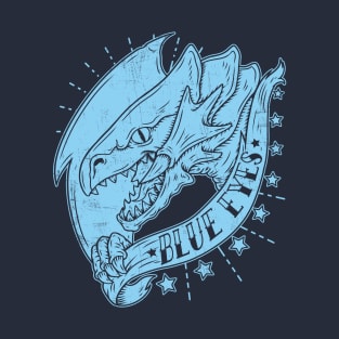 blue eyes - blue ink T-Shirt