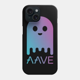 AAVE  Crypto Cryptocurrency Ghost  coin token Phone Case