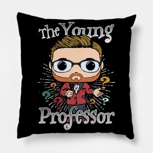 Young Professor Red Pillow