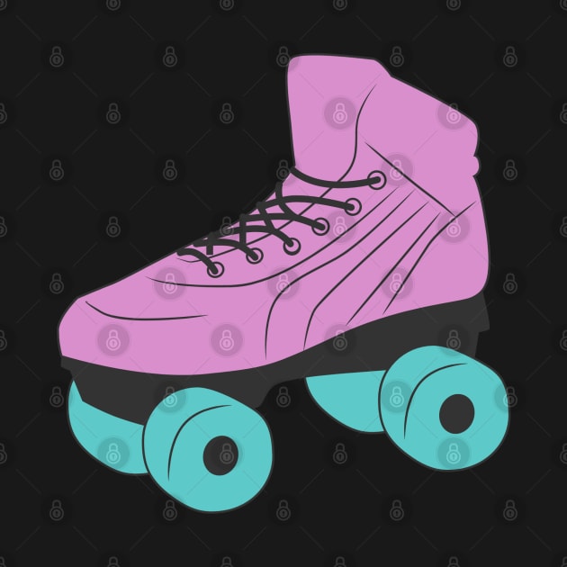 Retro Vintage Roller Skate by broadwaygurl18