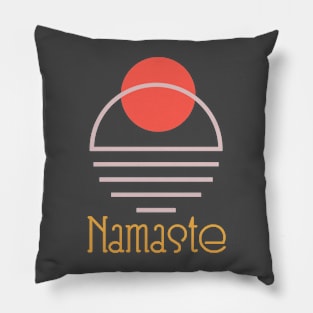 Namaste Sunrise Pillow