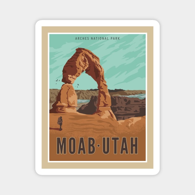 Moab Magnet by TBranco