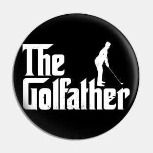 THE GOLFATHER - Creative Fathers day Mafia Movie Parody gift Pin